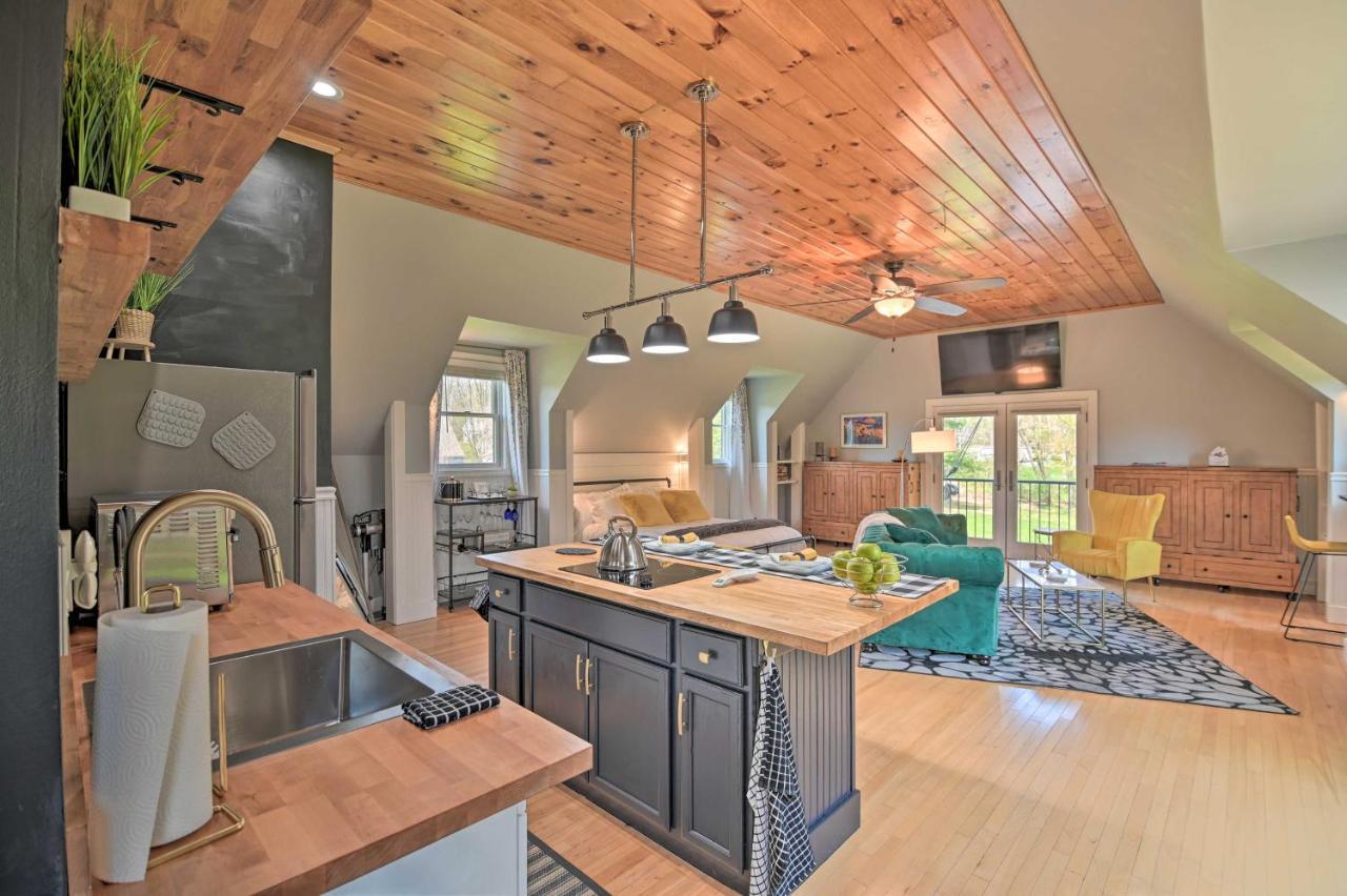 Stylish Studio With Fireplace About 3 Mi From Dtwn! サラトガスプリング エクステリア 写真